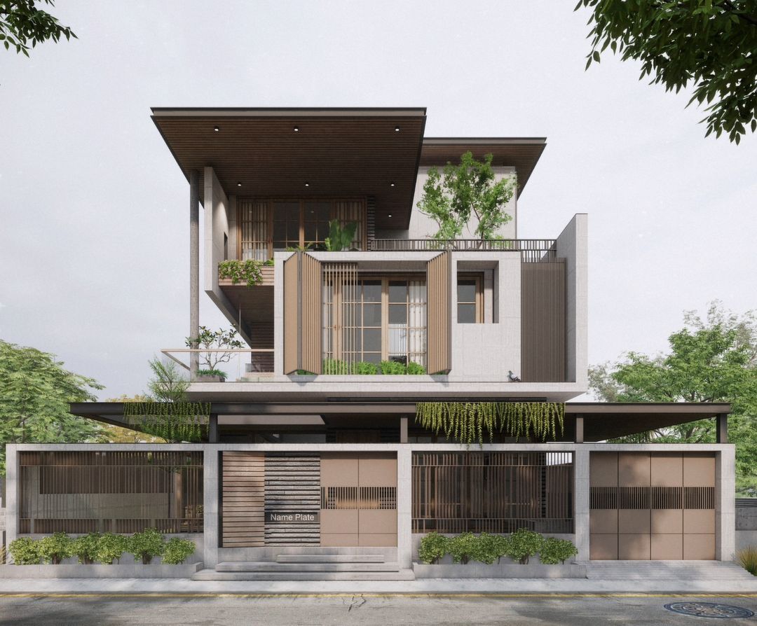 Architectural design for homes – elevation and layout planning in Bhopal – architectural detailing